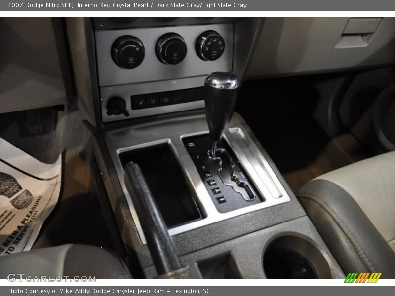 Inferno Red Crystal Pearl / Dark Slate Gray/Light Slate Gray 2007 Dodge Nitro SLT
