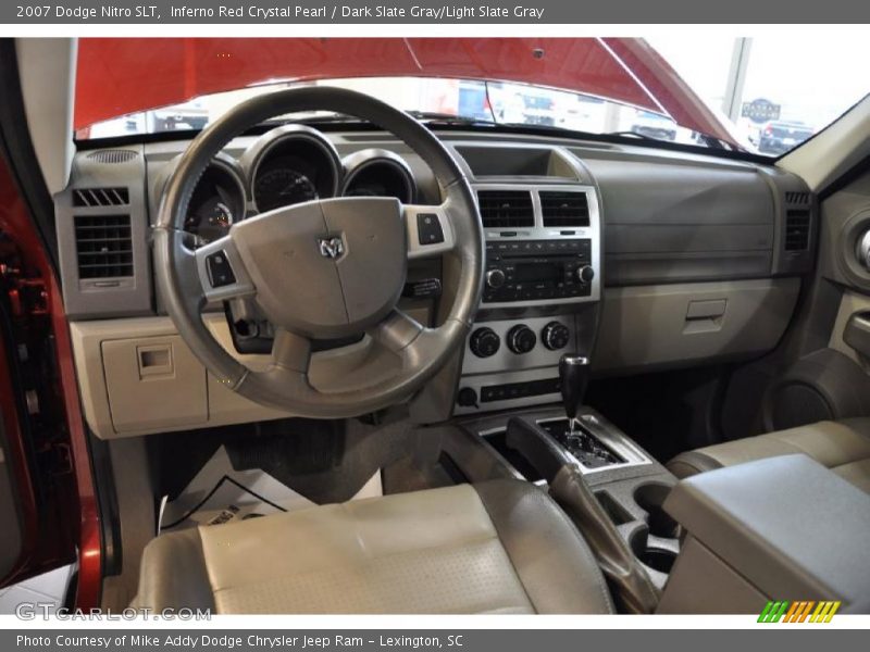 Inferno Red Crystal Pearl / Dark Slate Gray/Light Slate Gray 2007 Dodge Nitro SLT