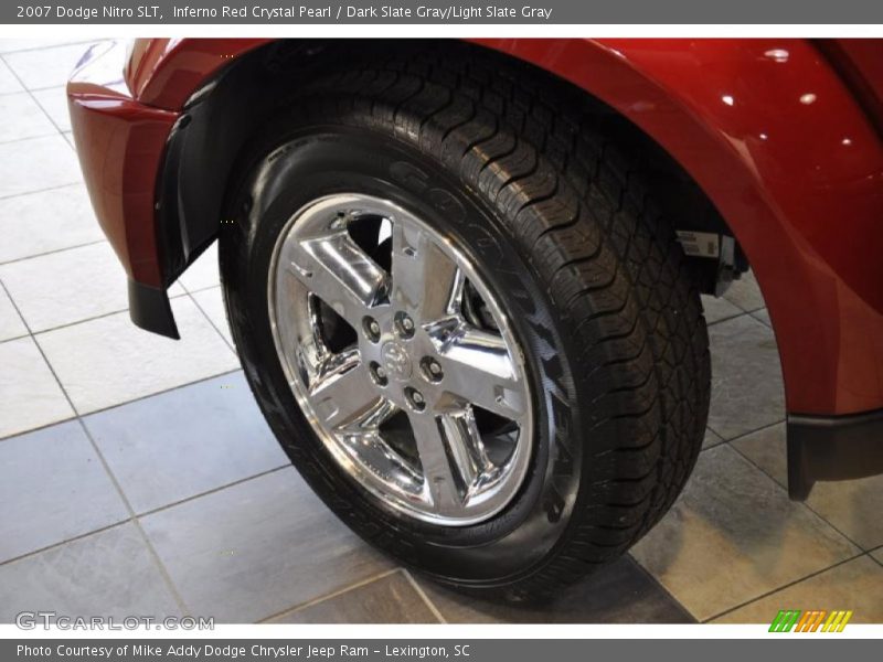 Inferno Red Crystal Pearl / Dark Slate Gray/Light Slate Gray 2007 Dodge Nitro SLT