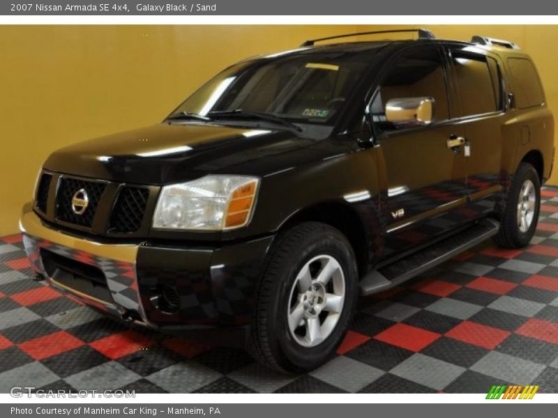 Galaxy Black / Sand 2007 Nissan Armada SE 4x4