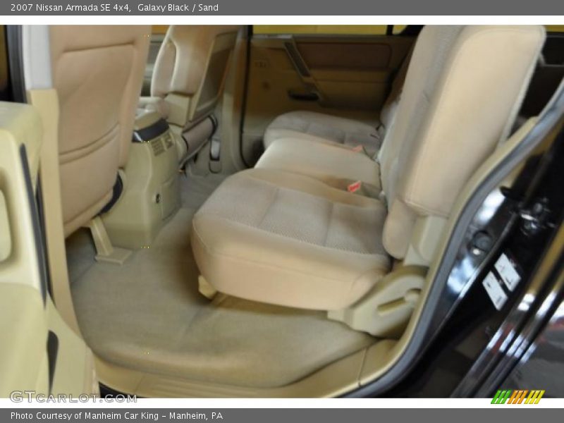 Galaxy Black / Sand 2007 Nissan Armada SE 4x4