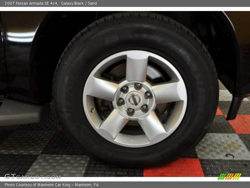 Galaxy Black / Sand 2007 Nissan Armada SE 4x4