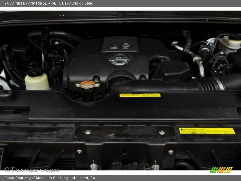 Galaxy Black / Sand 2007 Nissan Armada SE 4x4