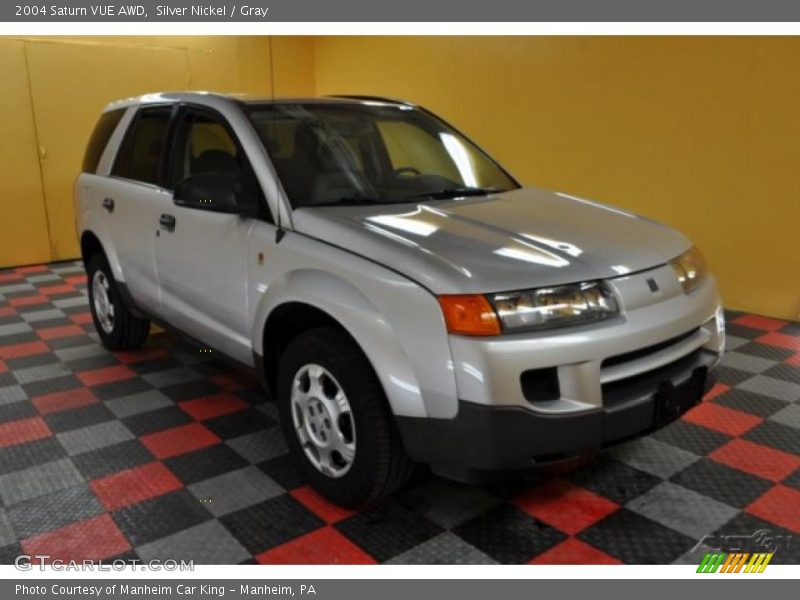 Silver Nickel / Gray 2004 Saturn VUE AWD