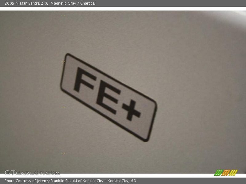 Magnetic Gray / Charcoal 2009 Nissan Sentra 2.0