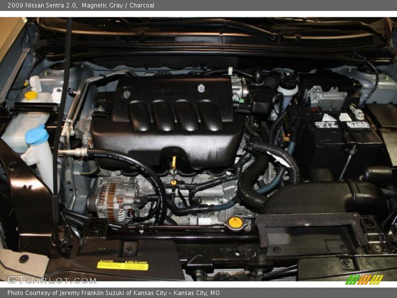 Magnetic Gray / Charcoal 2009 Nissan Sentra 2.0