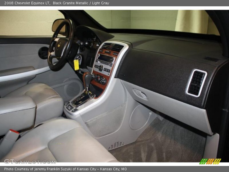 Black Granite Metallic / Light Gray 2008 Chevrolet Equinox LT