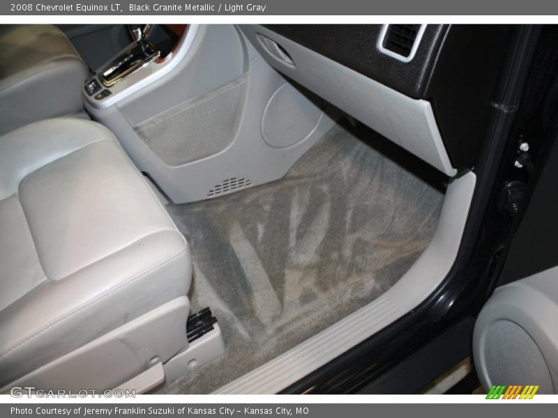Black Granite Metallic / Light Gray 2008 Chevrolet Equinox LT
