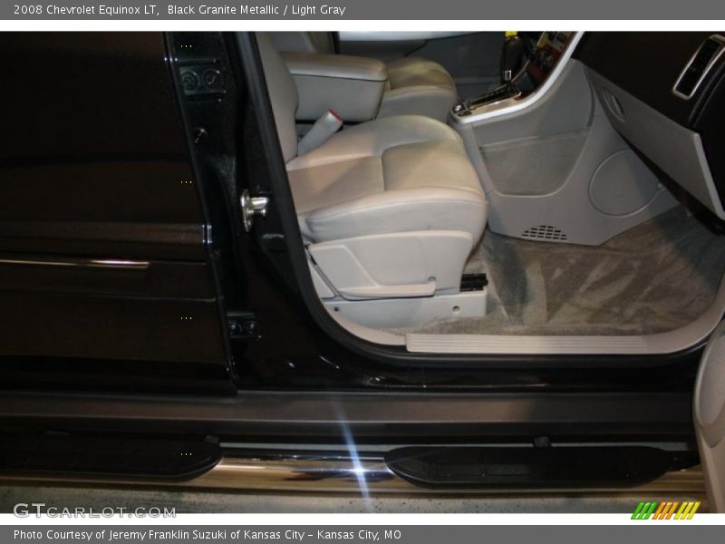 Black Granite Metallic / Light Gray 2008 Chevrolet Equinox LT
