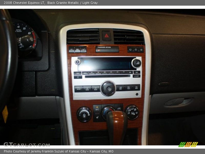 Black Granite Metallic / Light Gray 2008 Chevrolet Equinox LT