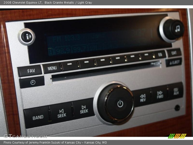 Controls of 2008 Equinox LT