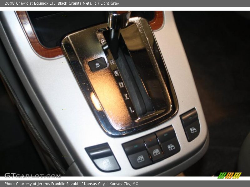 Black Granite Metallic / Light Gray 2008 Chevrolet Equinox LT
