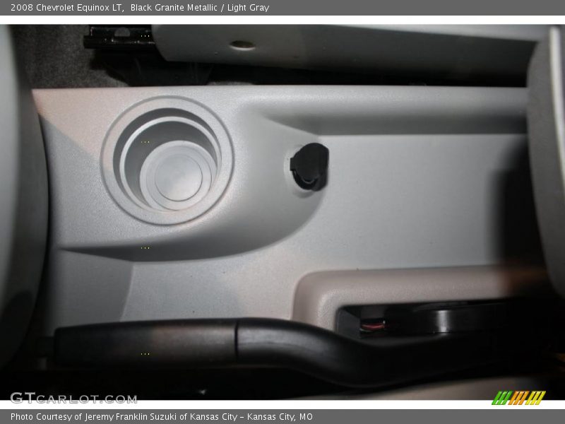 Black Granite Metallic / Light Gray 2008 Chevrolet Equinox LT