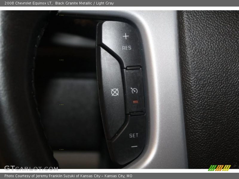 Black Granite Metallic / Light Gray 2008 Chevrolet Equinox LT