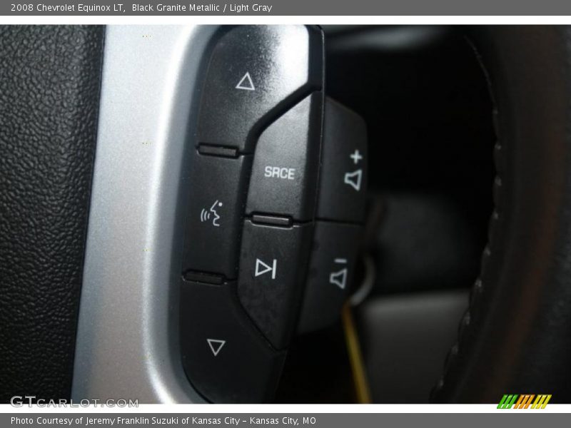 Black Granite Metallic / Light Gray 2008 Chevrolet Equinox LT