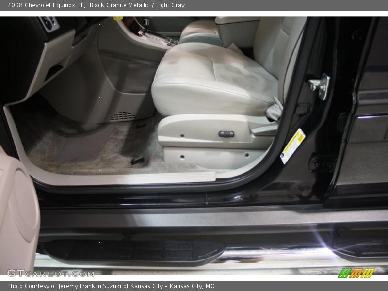 Black Granite Metallic / Light Gray 2008 Chevrolet Equinox LT