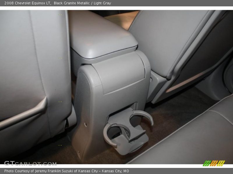 Black Granite Metallic / Light Gray 2008 Chevrolet Equinox LT