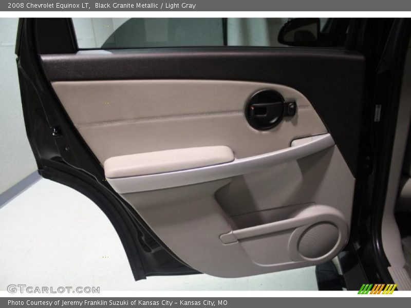 Black Granite Metallic / Light Gray 2008 Chevrolet Equinox LT