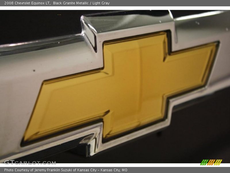 Black Granite Metallic / Light Gray 2008 Chevrolet Equinox LT