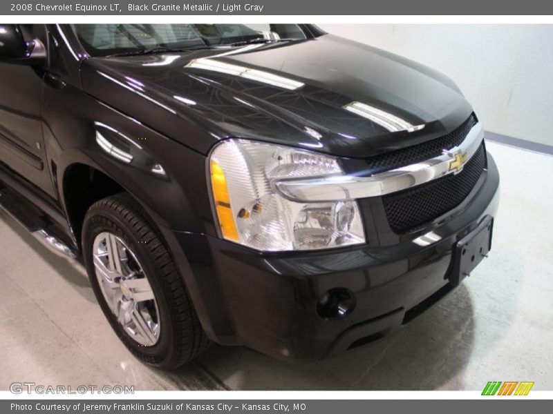 Black Granite Metallic / Light Gray 2008 Chevrolet Equinox LT