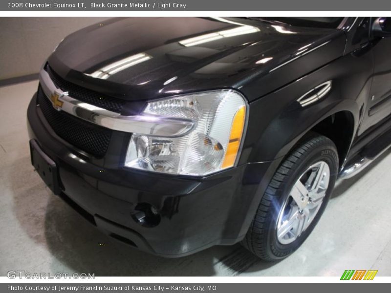 Black Granite Metallic / Light Gray 2008 Chevrolet Equinox LT