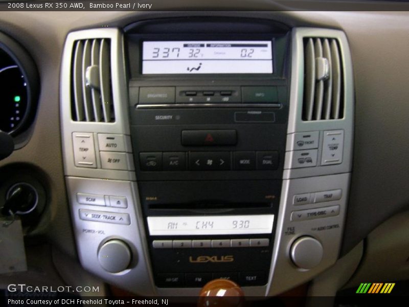Bamboo Pearl / Ivory 2008 Lexus RX 350 AWD
