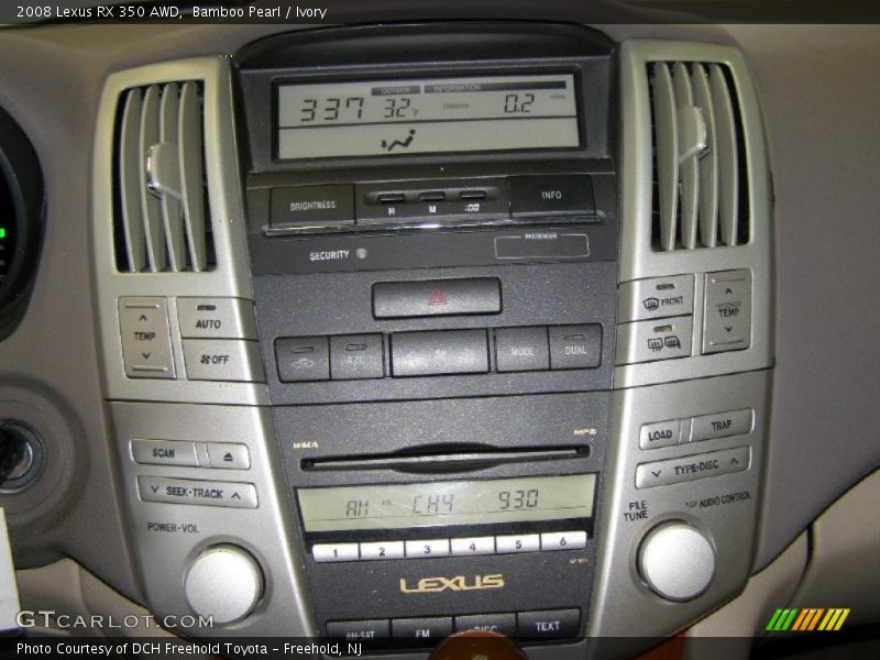 Bamboo Pearl / Ivory 2008 Lexus RX 350 AWD