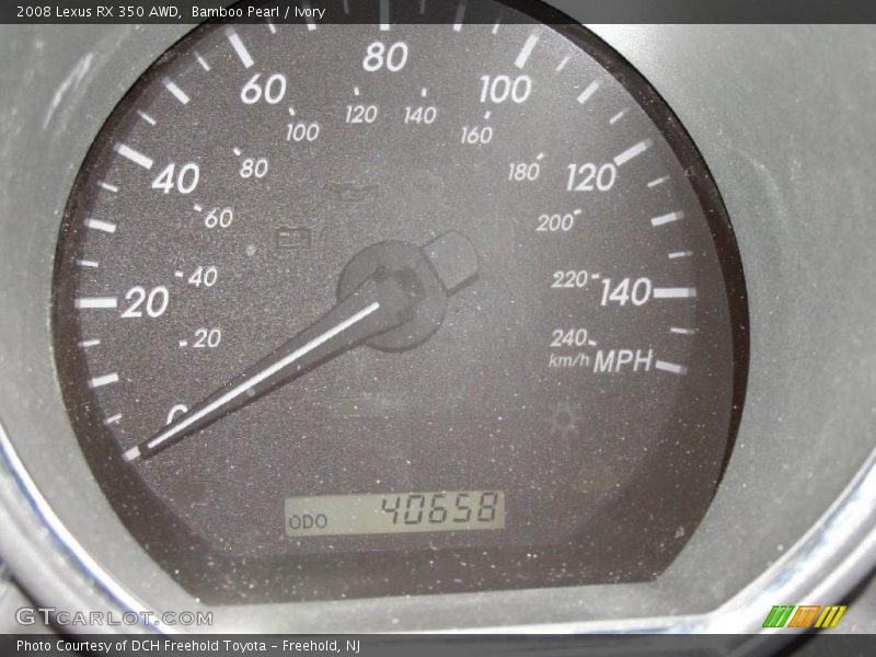 Bamboo Pearl / Ivory 2008 Lexus RX 350 AWD