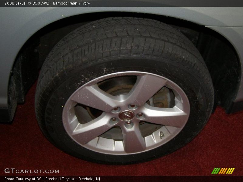 Bamboo Pearl / Ivory 2008 Lexus RX 350 AWD