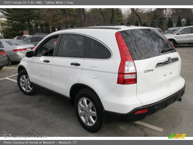 Taffeta White / Gray 2007 Honda CR-V EX 4WD