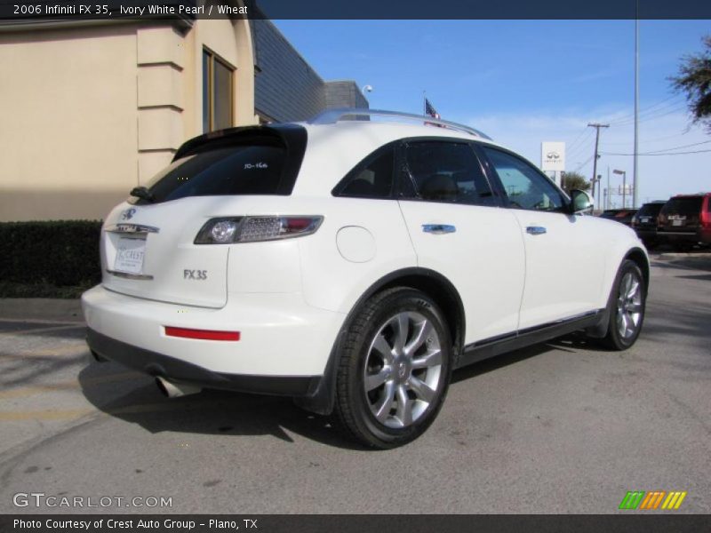 Ivory White Pearl / Wheat 2006 Infiniti FX 35
