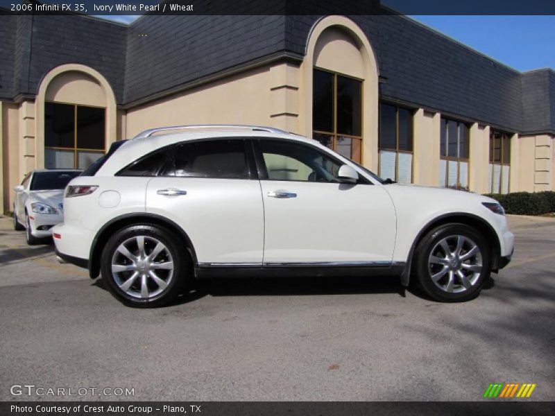 Ivory White Pearl / Wheat 2006 Infiniti FX 35