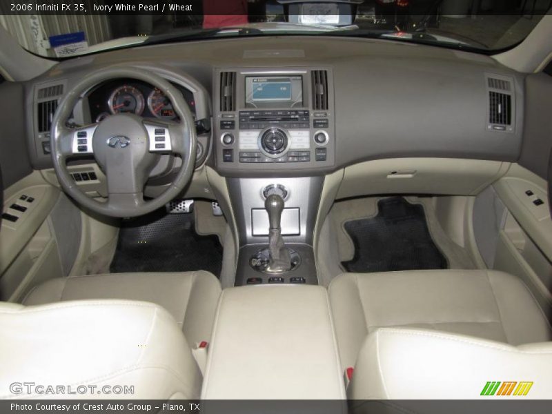 Ivory White Pearl / Wheat 2006 Infiniti FX 35