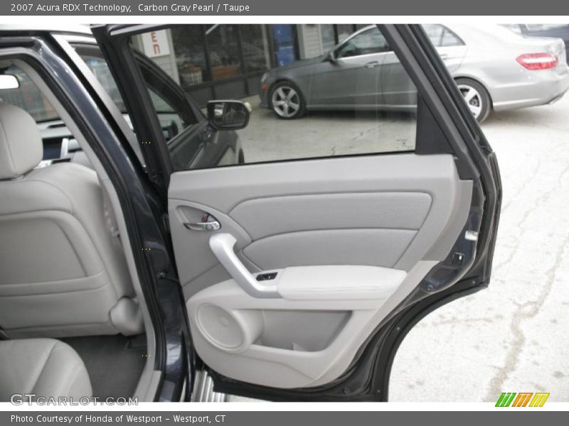 Carbon Gray Pearl / Taupe 2007 Acura RDX Technology