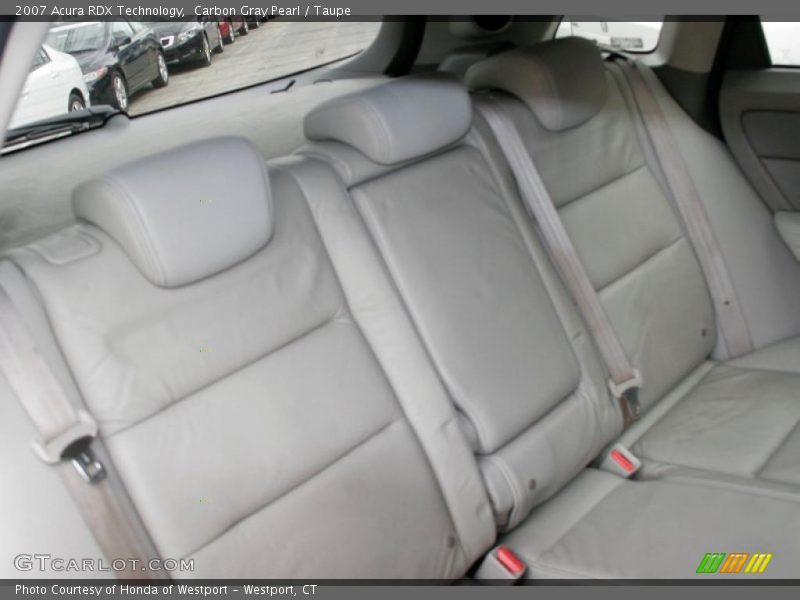 Carbon Gray Pearl / Taupe 2007 Acura RDX Technology