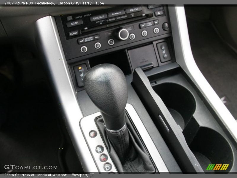 Carbon Gray Pearl / Taupe 2007 Acura RDX Technology