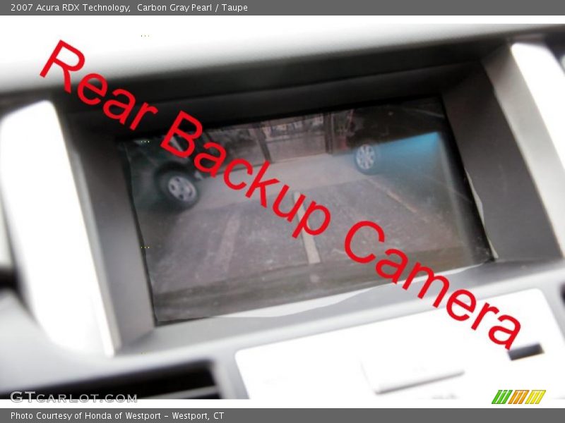 Carbon Gray Pearl / Taupe 2007 Acura RDX Technology