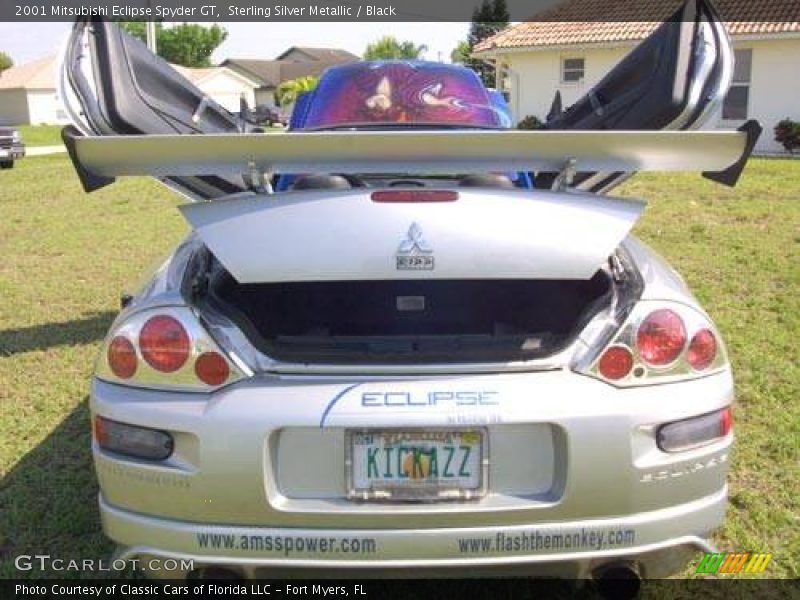 Sterling Silver Metallic / Black 2001 Mitsubishi Eclipse Spyder GT