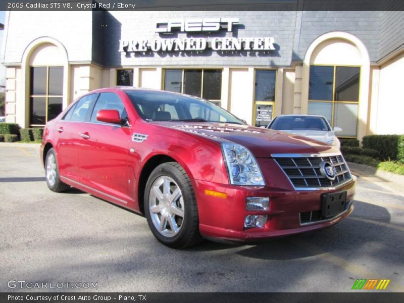 Crystal Red / Ebony 2009 Cadillac STS V8