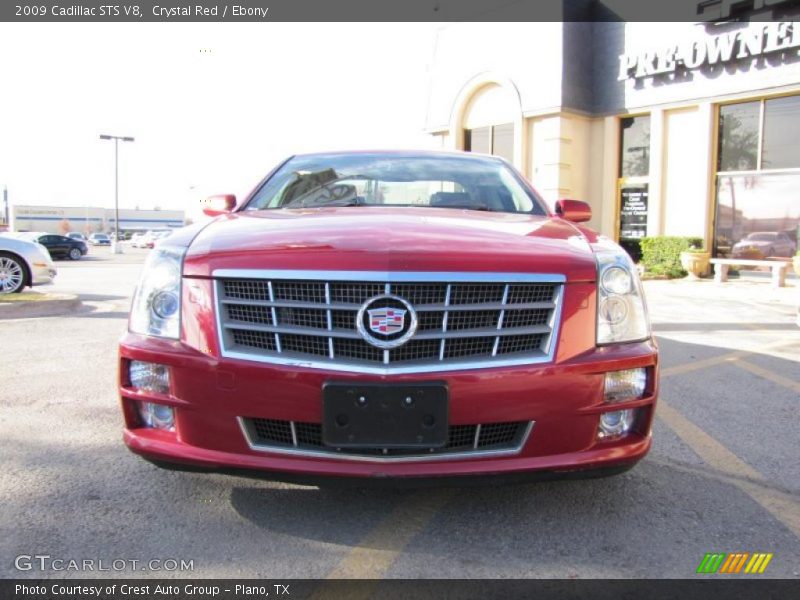 Crystal Red / Ebony 2009 Cadillac STS V8