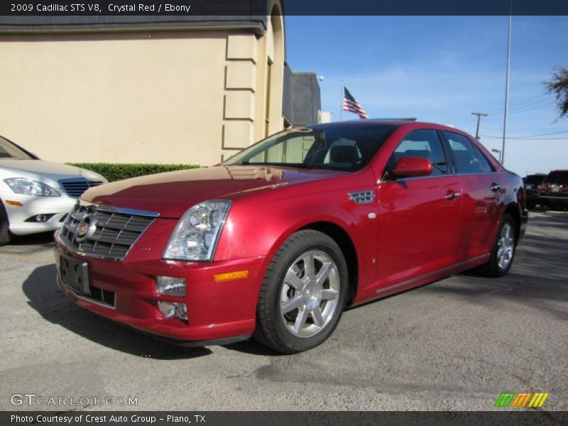 Crystal Red / Ebony 2009 Cadillac STS V8