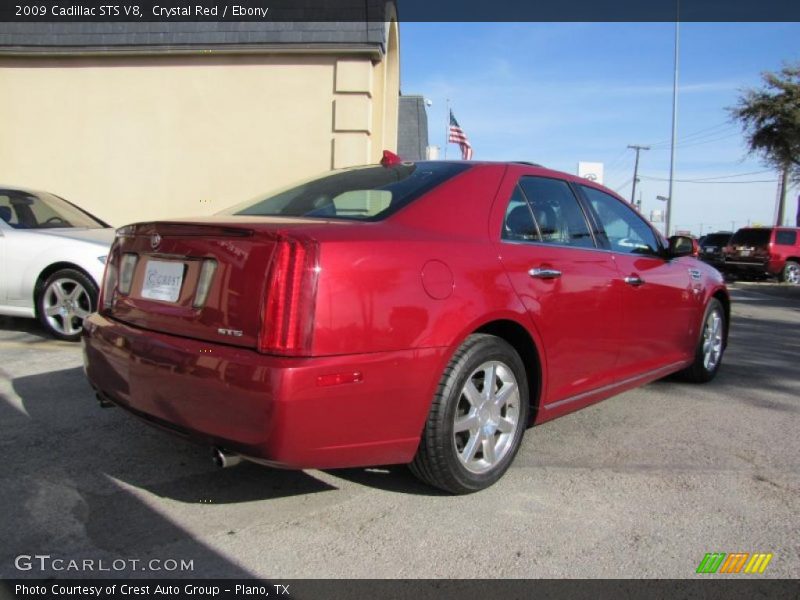 Crystal Red / Ebony 2009 Cadillac STS V8