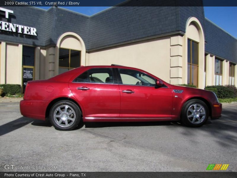 Crystal Red / Ebony 2009 Cadillac STS V8