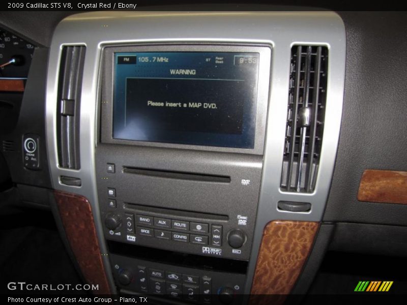 Crystal Red / Ebony 2009 Cadillac STS V8
