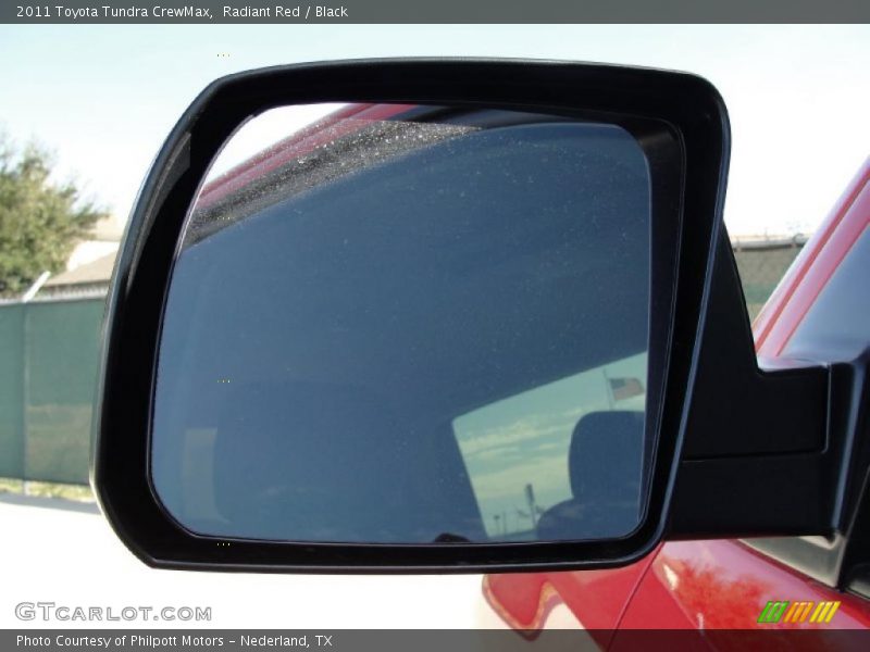 Radiant Red / Black 2011 Toyota Tundra CrewMax