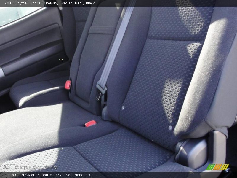 Radiant Red / Black 2011 Toyota Tundra CrewMax