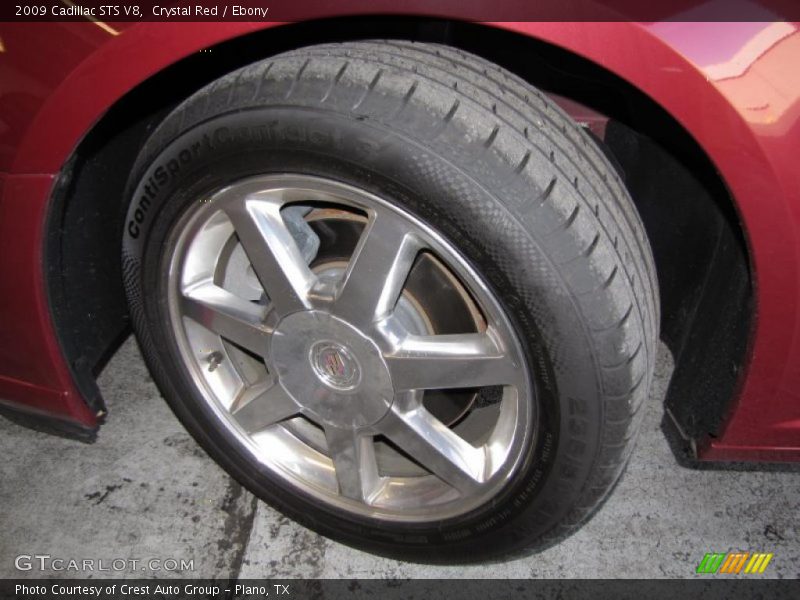 Crystal Red / Ebony 2009 Cadillac STS V8