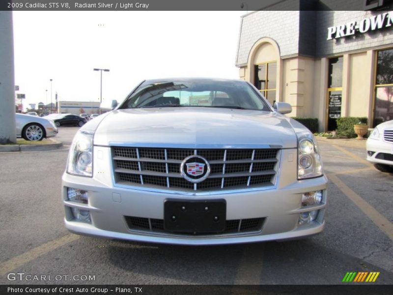 Radiant Silver / Light Gray 2009 Cadillac STS V8