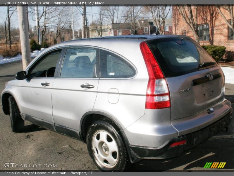 Whistler Silver Metallic / Black 2008 Honda CR-V LX 4WD