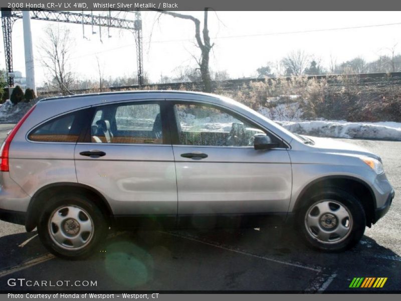 Whistler Silver Metallic / Black 2008 Honda CR-V LX 4WD